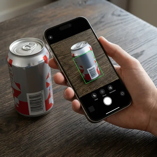 Scan receipts and product barcodes